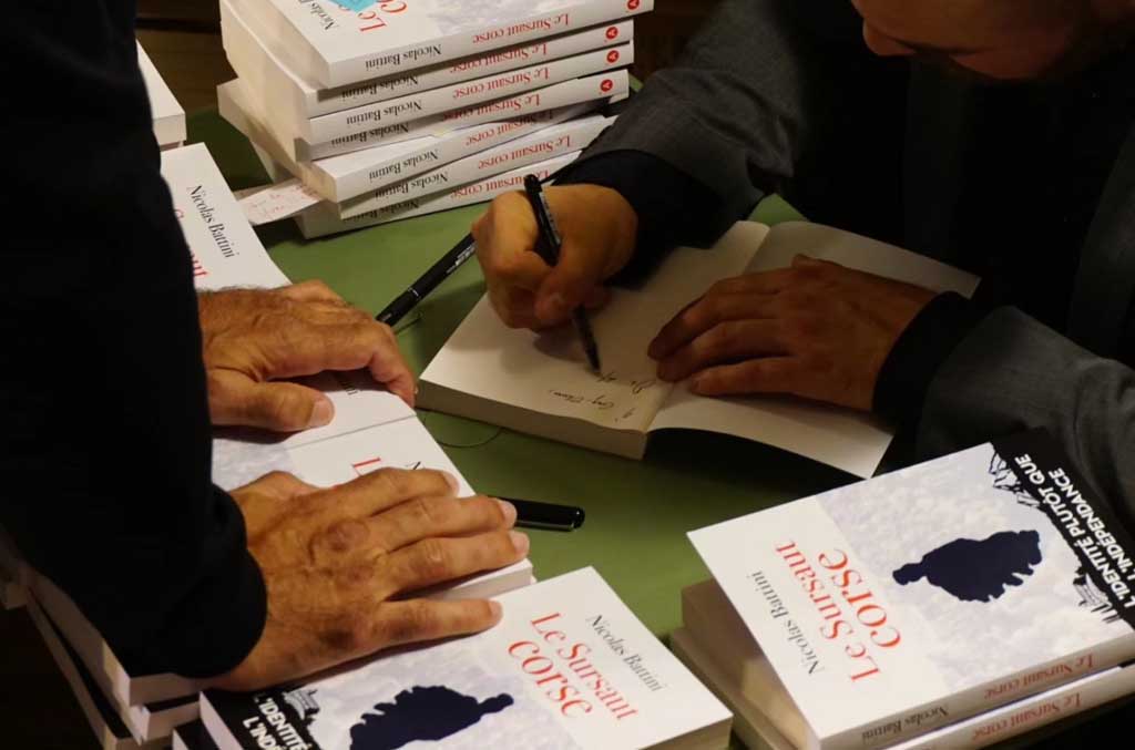 Corse : l'identité d'abord ! Nicolas Battini à la Nouvelle Librairie